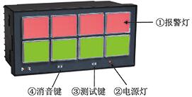 虹润推出NHR-5810系列八路闪光报警器 ，声光报警器