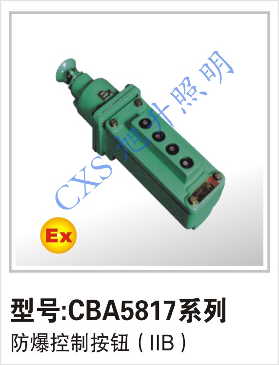 CBA5817系列防爆控制按钮（ⅡB） 旭升电器 温州乐清