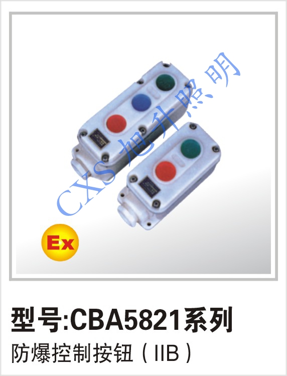 CBA5821防爆控制按钮（IIB） 旭升电器