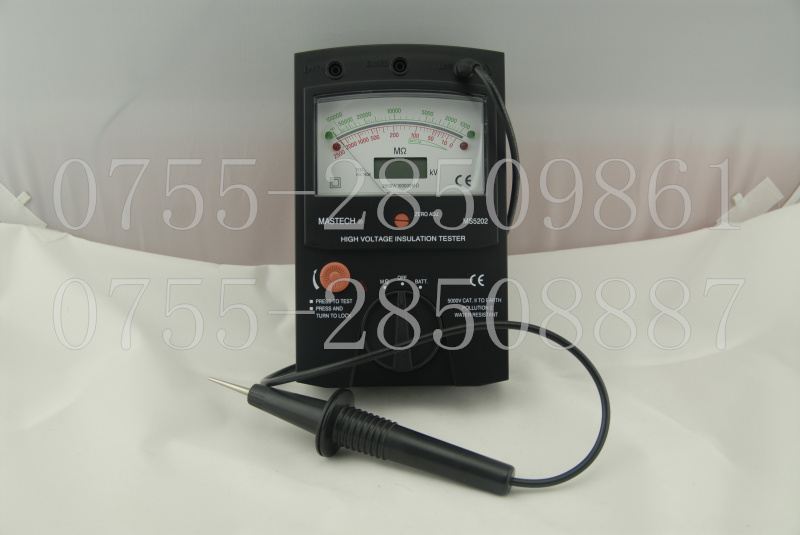 华仪MS5202数字绝缘电阻测试仪MS5202指针电阻测试仪