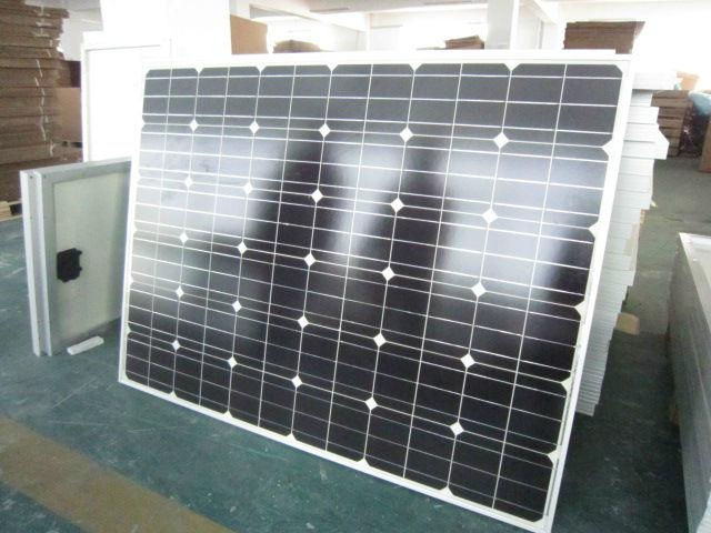 全新A级80W单晶太阳能电池板 可靠性高 沧州电池板厂家