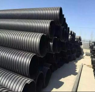 湖南斯普HDPE钢带管增强排污管dn600现货供应