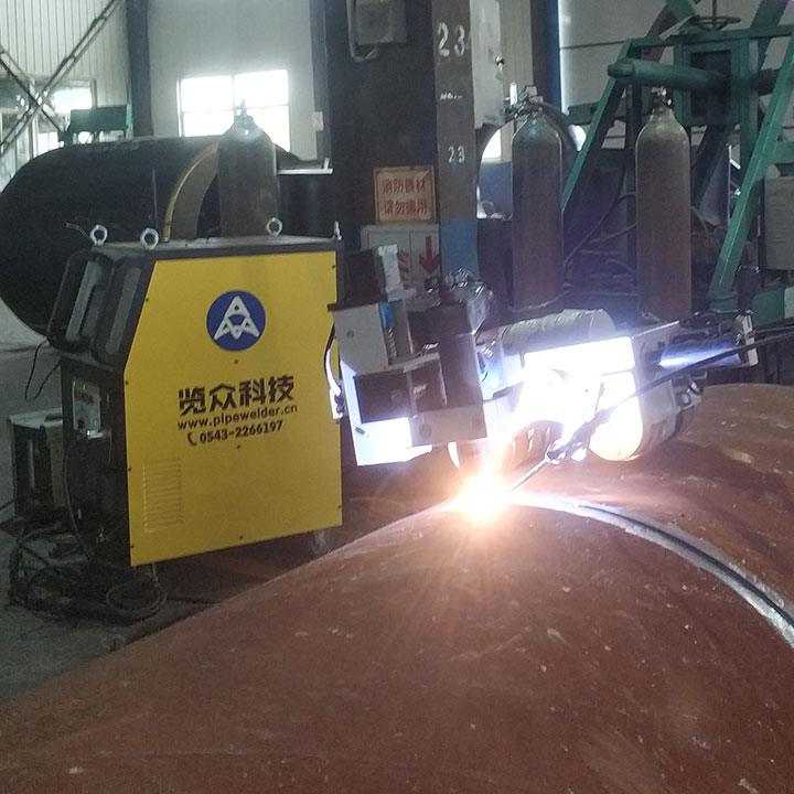 钢管管管全自动焊接机器人