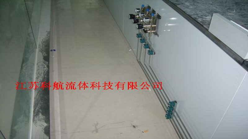 淮南矿业集团化工实验室钢瓶气体管道安装