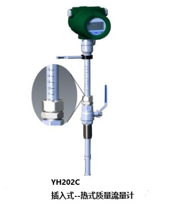 和田地区YH202G管段式气体流量计热式质量流量计型号