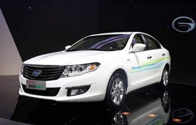广汽传祺计划5年内推出5款新能源车